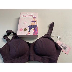 Cake Maternity Nursing Breastfeeding Bra Rock Candy Wire-free Brown Small S